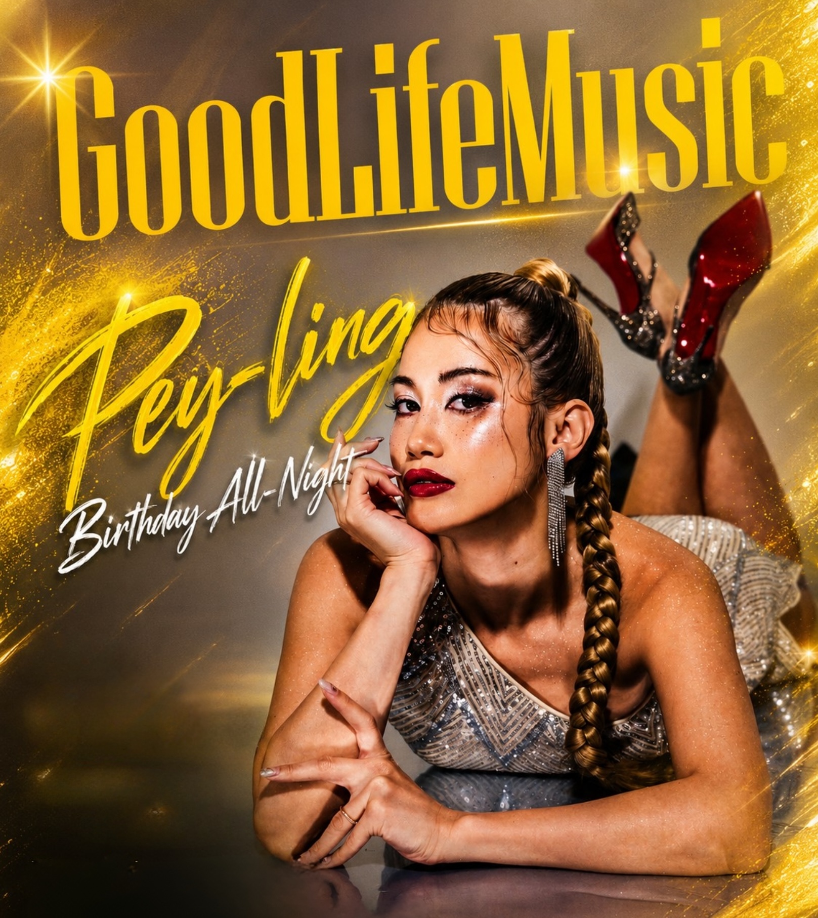 GoodLifeMusic Pey-ling Birthday All-Night フライヤー